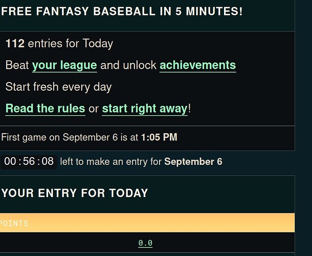 SixPicks-home page-link1